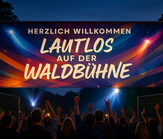 Moderne Werbebanner für Veranstaltungen