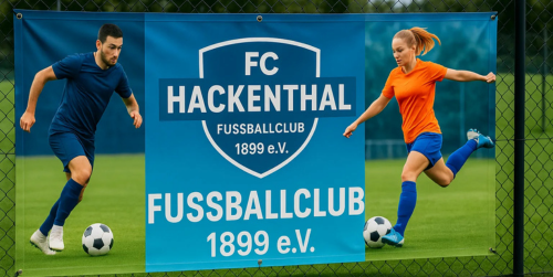 Bandenwerbung im Stadion